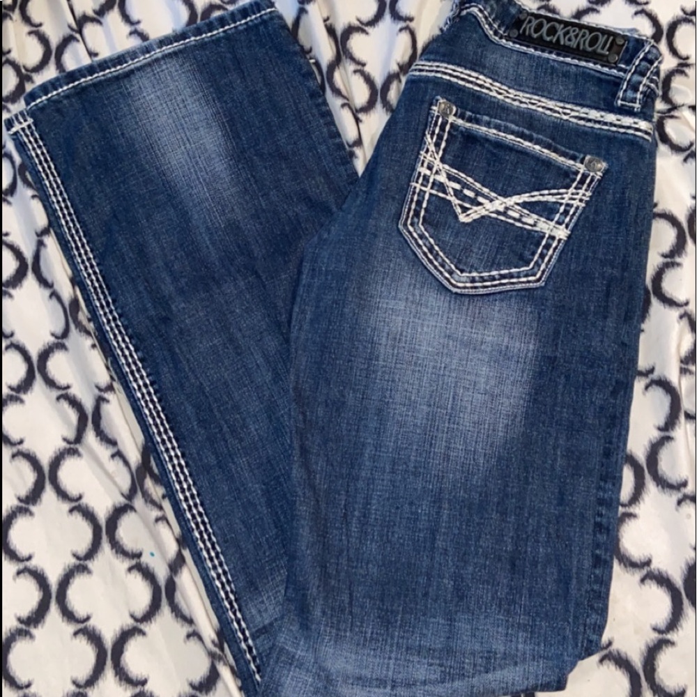 Rock and roll bootcut jeans